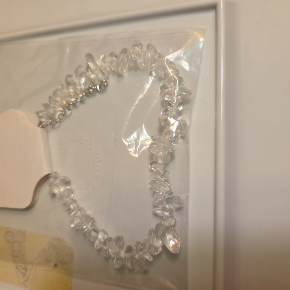 Clear Crystal Beaded Bracelet